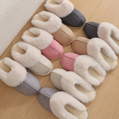 Winter Warm Plush Non-Slip House Slippers