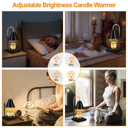 Smart Candle Warmer - Dimmable and Adjustable Height