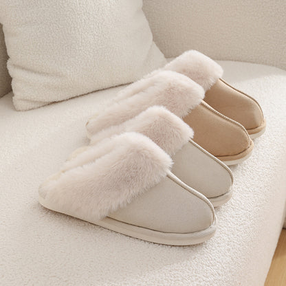 Winter Warm Plush Non-Slip House Slippers