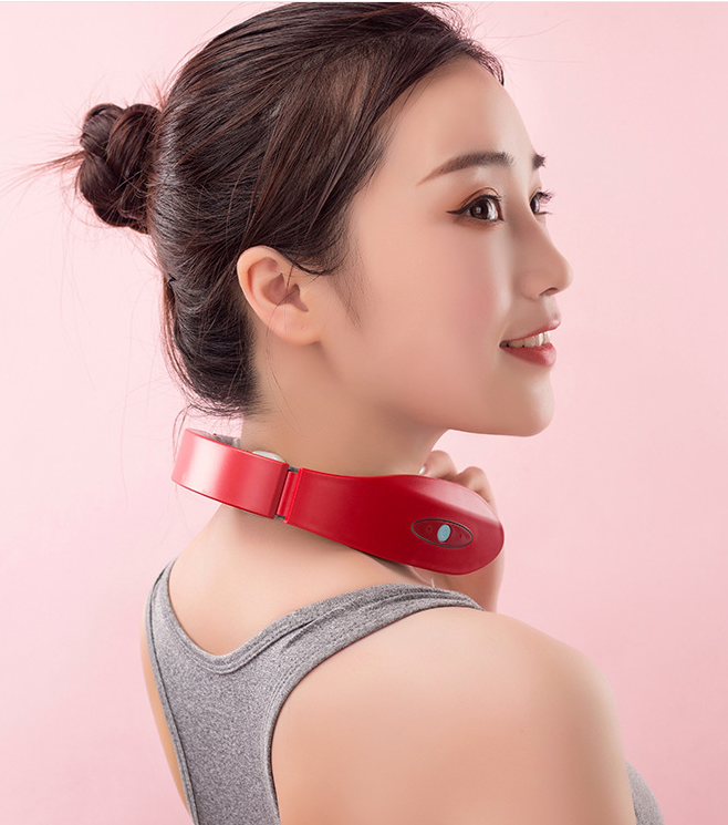 Compact Heated Neck Massager (3 Massaging Heads)