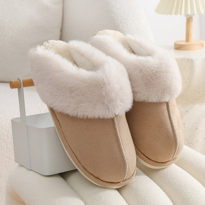 Winter Warm Plush Non-Slip House Slippers